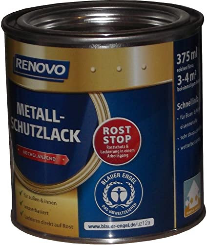 Metallschutzlack 375 ml RAL 6005 Moosgrün Renovo