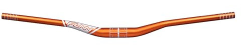 Funn Kingpin Mountainbike-Lenker mit Lenkerklemme 35 mm und Breite 785 mm, robuster und leichter Legierungs-Riser-Lenker für MTB, BMX und Rennrad, Erhöhung 30 mm (orange)