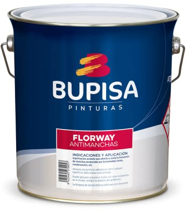 BUPISA - PINTURA ANTIMANCHAS AL DISOLVENTE FLORWAY BUPISA 4 LT