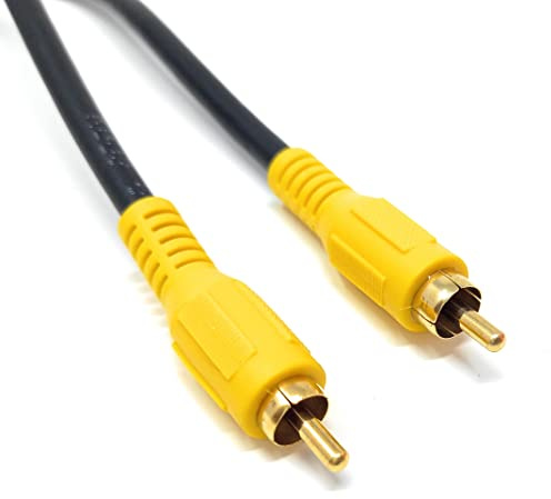 DRUT Single RCA to RCA Coaxial Phono Cable S/PDIF for Digital Audio, Home