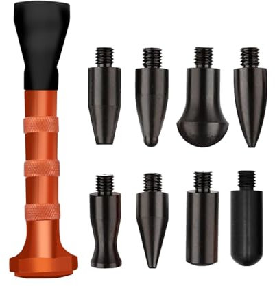 Outils de retrait de dents Paintless avec 9 pointes - Éliminez facilement les dommages automobiles