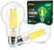DiCUNO Edison LED Lampe E27, Classic ultraeffiziente Birne, A Label, 7.5W, Ersatz für 100W Glühbirne, Warmweiß 2700K, 1575lm, 360°, klar, Energieeffizienzklasse A, A60 LED Leuchtmittel, 2er Pack