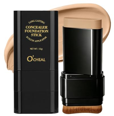 O'CHEAL ansikte fundament höjdlinje stav hållbar lätt blekning käpp fläck konturering ansikte concealer skönhet smink 15 g 03 #ljus hud