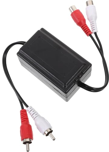 BESPORTBLE Erdschleifen-rauschisolator für Auto-audiosysteme Brummen-Filter Rauschfilter für Verstärker Masseschleifen-Isolator Autozubehör zur Geräuschunterdrückung