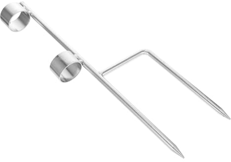 TOYANDONA Pied Parasol Extérieur en Acier Inoxydable 40 CM Piquet de Fixation Sol pour Jardin et Terrasse Ancrage Robuste pour Usage Plage et Jardin