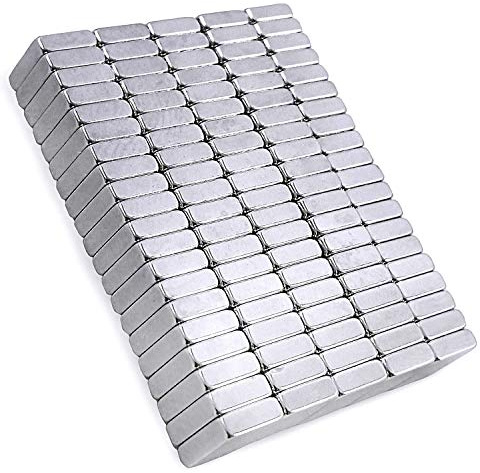 Omicube Magneti neodimio N35 5x5x2mm extra forti set, 100 pezzi