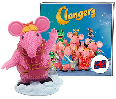 tonies Audio Character for Toniebox, Clangers - Clangers Radio, Audio Book Story Collection for Children for Use with Toniebox Music Player (Sold Separately)