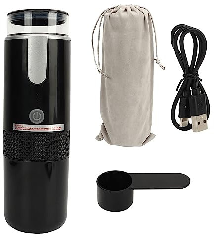 Portable Coffeemaker Machine, Portable Espresso Machine, Type C Rechargeable Auto Mini Coffeemaker, Travel Gadgets, Perfect for College & Coffee Lovers, 1200mAh Battery Included