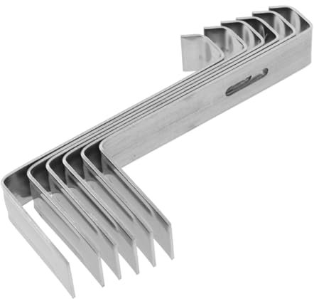 SEWOART 15stücke Metall Dachziegel Klammern Aus rutschfeste Dachklammer Für Metalldachziegel Werkzeug Zur Befestigung Von Dachziegeln Teile Für Metalldachklammern Ersatz Für