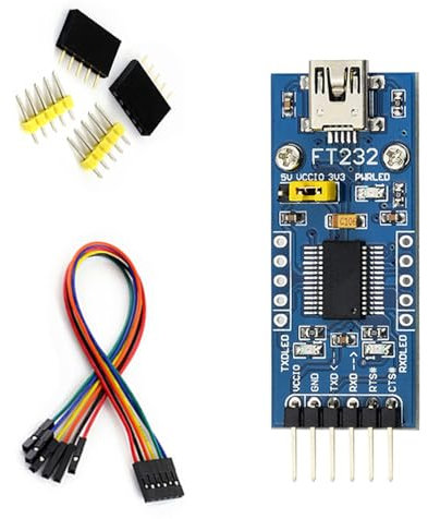 Adaptador de protocolos de módulo USB a puerto para expansión de puerto asíncrono y puerto paralelo