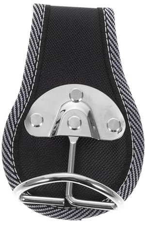 Ciieeo Soporte Para Martillo y Gancho Para Cinturón De Herramientas Metálico Resistente Para Organizador Manual, Accesorio Para Cinturón De Electricista, Adecuado Para Llaves Inglesas y Uso Taller