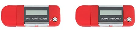 GREOHNMPAW 2X Mp3 Player 4GB U Disk Music Player Supports Replaceable AAA Battery, Recording