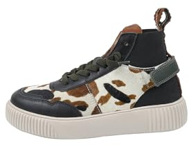 CRICKIT® Sneaker Damen Rebeka | Midcut-Sneaker zum Hineinschlüpfen 100% Leder mit herausnehmbarer Innensohle