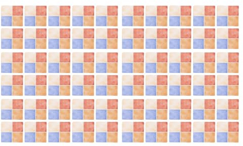 Tihebeyan Papel Tapiz de Casa de Muñecas, 1:12 Piso de Muñeca Piso de Madera Colorida Azulejos de Casas de Muñecas en Miniatura con Vibrantes Baldosas de Madera Ensambladas (60 Piezas)