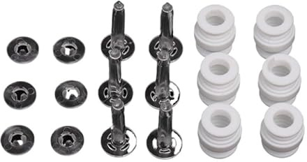 För DJI Phantom 3 Gimbal Vibrationsdämpare Stötsäker Dämpare Gummibullar för Fallskydd Stift för Snubbskydd Skydd(6 Pins and 6 Balls)
