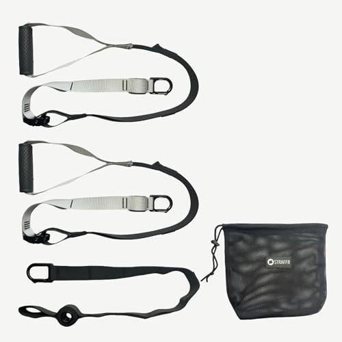 STRAFFR Sling Trainer for Home - Sling Trainer for Strength Training and Full Body Training - Outdoor Fitness Gym Training - Suspension Trainer