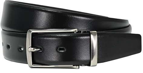 LLOYD-Herren-Ledergürtel 35 mm Dorn-Metallschlaufe (schwarz, 95)