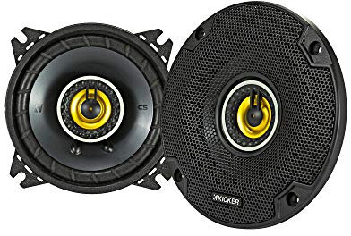 Kicker 46CSC44 Car Audio 4 Coaxial Full Range Stereo Speakers Pair 4 Ohm CSC4