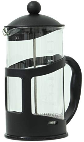 French Press 8 Cup Coffee Plunger - 1000ml Capacity - Easy-Clean Filter - Heat Resistant Frame and Handle