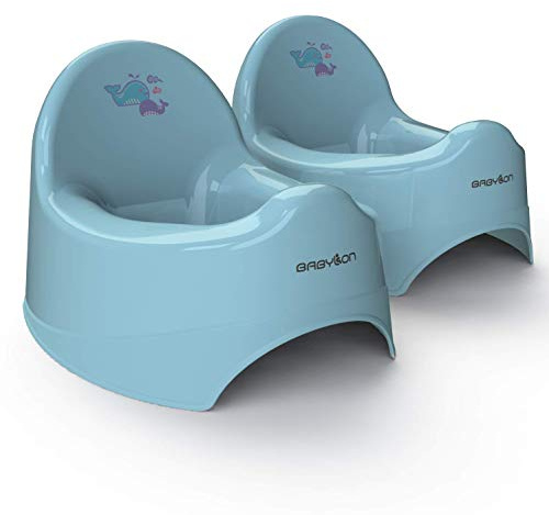 BABYLON Nautilus Töpfchen baby, Nachttopf für kinder, 2 Set, Blau