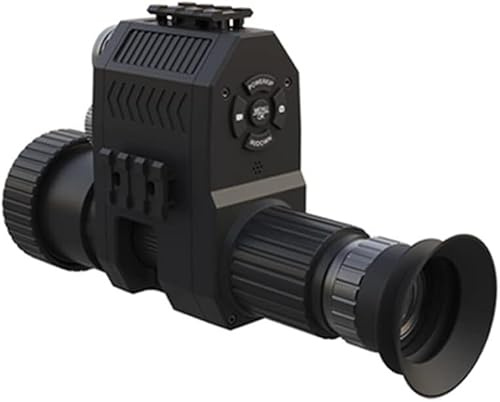 MORBEX Digital mörkerseende kikare, 100-200 m infraröd resekamera stöd foto, videoinspelning flera språk för utomhus camping jakt nattobservation båtliv (storlek: Laser IR)