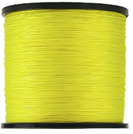 SXLSZ Geflochtene Angelschnur 8Fach,Stränge Super Strong 500M PE Starke Geflochtene Schnüre Fisch Linien,Karpfen Zubehör Angelschnur Geflochten,Gelb,0.23mm