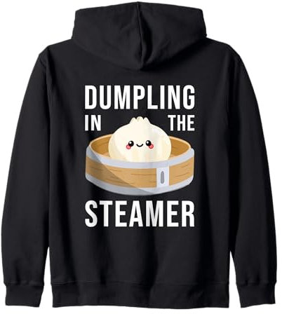 Respect The Dumpling Appreciation Foodie Culinary Humour Sweat à Capuche