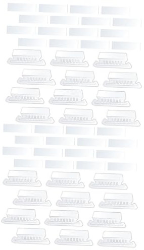 Tofficu 2sätze Hängende Ordner-tabs Aus Pvc Abnehmbar Mit Einsätzen Für Schnelle Identifikation Und Organisation Von Für Und Archive