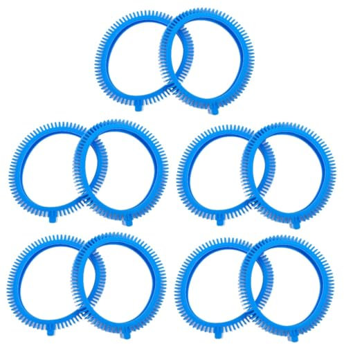 BESPORTBLE 5 Series Neumáticos Limpiafondos Barredora Piscina Limpiador Piscina Accesorios para La Piscina Alfombras De Baño para El Baño Suministros para Limpiar Piscinas Blue 2 Piezas X 5