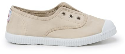 Pisamonas Zapatillas Lona Punta Goma Sin Cordones