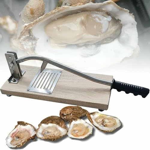 XCSCUK Machine d'ouverture de Coquille d'huître,Machine d'ouverture de Trou d'huîtres Manuelle réglable,pour huîtres Ouvertes Ormeau Crustacés