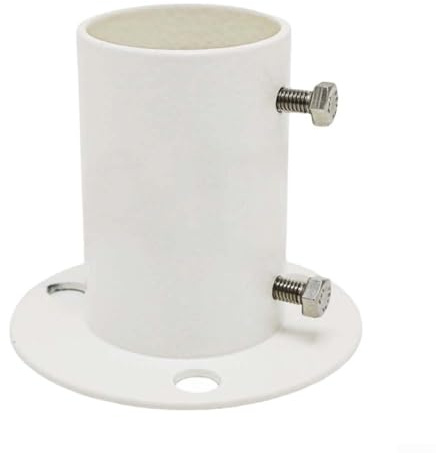 Trayneel Bridas de Acero Inoxidable para Cubierta de Piscina, Base para barandilla de Escalera de 1 5 Pulgadas, fijación con Tornillos estándar para Uso Marino y en Piscinas.
