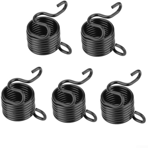 Molla di fissaggio del martello pneumatico, molla di ricambio in acciaio al carbonio per martelli pneumatici 150/190/250, 8 giri, diametro esterno 34,4 mm, diametro interno 28 mm, diametro del filo