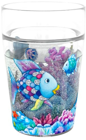 HABA Glitzerbecher Der Regenbogenfisch - Kinder Trinkbecher ab 3 Jahren