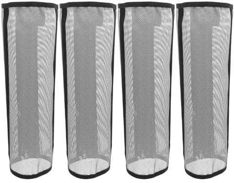 Guetre Anti Mouche Cheval Protections Jambes Chevaux 4pcs | Mesh Polyester Respirant, Structure Légère, Confort Accru, Usage Compétitions Équestres et Fermes
