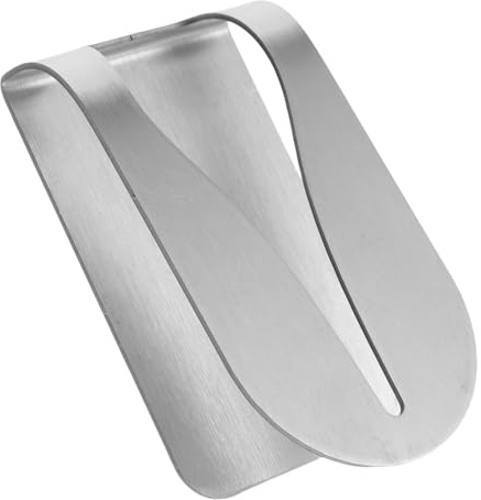 Gadpiparty Gancio Magnetico Dimensioni 8.5x5x2.5 Cm per Strofinacci da Cucina in Acciaio Inox Argento, Design Compatto e Facile da Pulire, per Cucina e Lavanderia