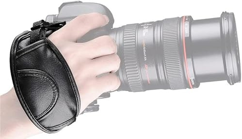 CINGHIA DA POLSO a mano impugnatura hand wrist strap compatibile con NIKON Z7 Z6 II Z5 D780 Z50 D3500 D850 D7500 D5600 D3400 D500 D7200 D5500 D750 D810 D3300 DF D5300 D610 D7100 D5200 D600 D3200 D6