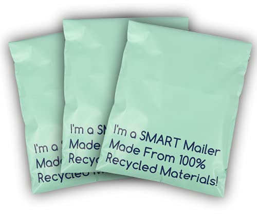 Smart Mailer, 100 Stück, 30,5 x 39,4 cm, 100 % recyceltes Poly-Versandtaschen, umweltfreundlich, 2,5 mm dick