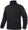 KEFITEVD Outdoor Fleecejacke Herren Tactical Jacke Warm Winter Fliesjacke mit Zip-Taschen Stehkragen Bundeswehr Pullover Thermo Winterjacke Schwarz XL