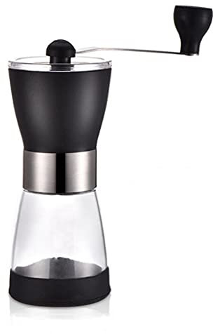 Macinacaffè Macina caffè Macinacaffè Manuale, macinino for caffè Portatile a Mano con batterie in Ceramica, Adatto for Il Campeggio e l'uso Domestico Macinacaffe Macinino da caffè
