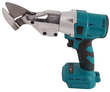 Electric Metal Cutting Shear, 360° Rotating Head Metal Scissor for 18V Li Ion Battery for Cutting Sheet, Iron, Upholstery, Carpet, Curve, Straight, Round Cutting