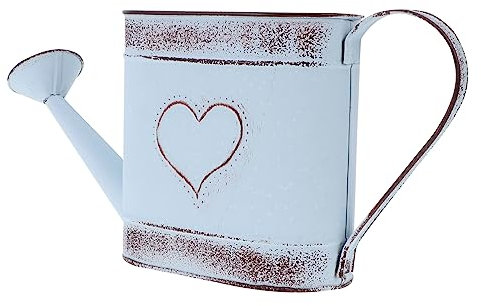 POPETPOP Antique Flower Pot Iron Watering Can Vintage Home Decor for Houseplant Watering Can Indoor Outdoor Use