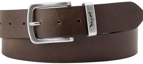 Levi's Metal Two Horse Keeper Belt Ov, cinturón Hombre, Brown, 85