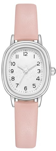 CIVO Klein Lederarmband Armbanduhr Damen: Minimalistisch Analog Damenuhr für Schmale Handgelenke - Geschenke zum Valentinstag Jahrestag | Damen-Armbanduhr im Vintage-Stil, Leder, lässig, für kleine Handgelenke, Geschenk für Damen, Geburtstag, Muttertag, Jubiläen