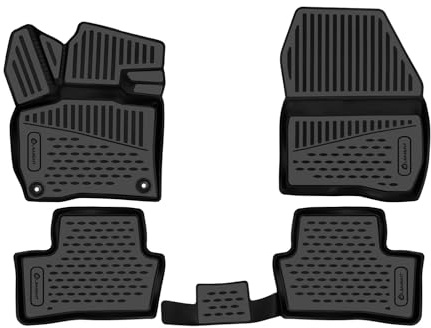 ELEMENT 3D Gummimatten Fussmatten Set passend für OPEL Astra L (Hybrid!) | Baujahr 2021-> | 100% passgenaue Auto Fußmatten, Auto Fussmatten Gummi