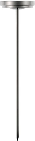 MagiDeal Thermomètre de Sol de Compost Thermomètre Professionnel 200 mm Facile à Lire Outil de Jardinage Acier Inoxydable pour la Plantation extérieure Terre, Terre