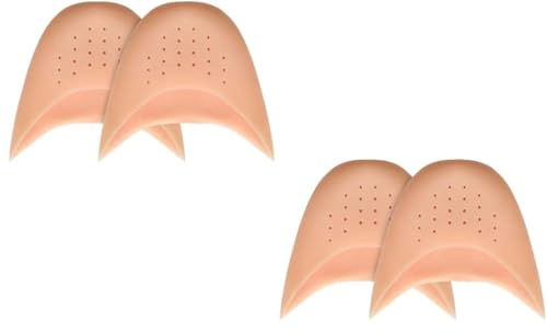 2 Paia Salvapunte in Silicone Gel Salva Punte Avampiede Cuscinetti Metatarsali per Piedi Protettore Copri Dita Salvapunta per Scarpe a Punta Ballet e Danza Classica