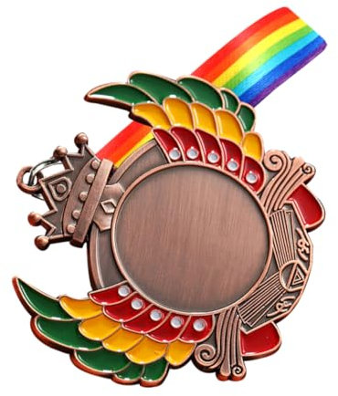 PAMINGONO Metallmedaille Für Sportwettbewerbe Dekorative Auszeichnung Für Schüler Ehrungen Und Medaillenzeremonien