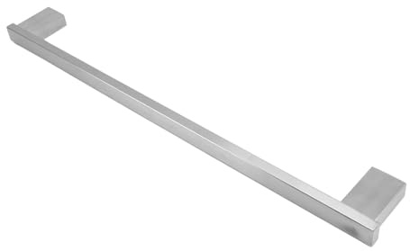 Edelstahl -Handtuchstange, 304 Sus Einfacher Handtuchstange mit Gebürstetem Chrom für das Badezimmerhotel, Wandmontierte Handtuchbügelstange (60 cm)