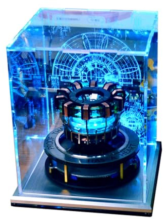 Arc Reactor MK2 modello di levitazione magnetica, 1:1 fai da te galleggiante e rotante in aria LED Tech Desk Ornament, decorazione creativa per la casa - Gen 2